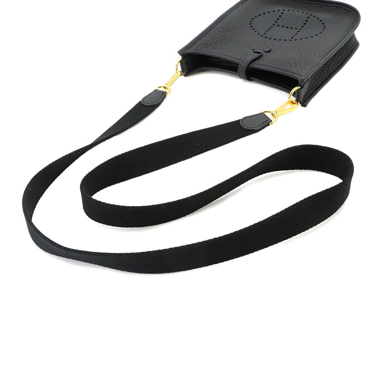 Evelyne Amazone TPM Shoulder Bag Taurillon Clemence Black