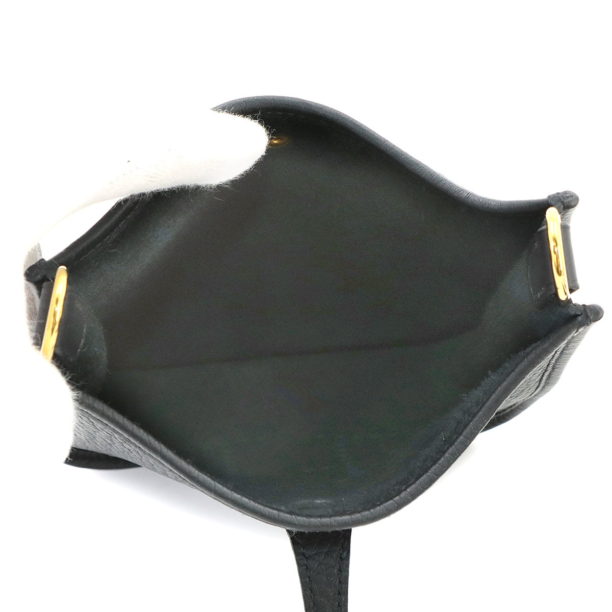 Evelyne Amazone TPM Shoulder Bag Taurillon Clemence Black