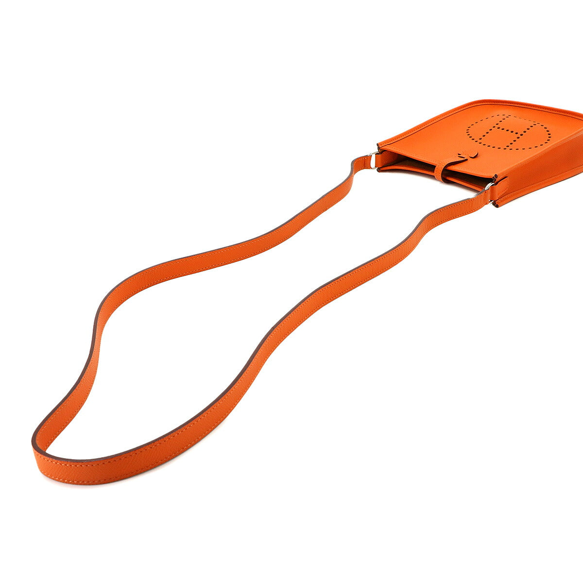 Everlyne TPM Shoulder Bag Veau Epsom Orange Purse