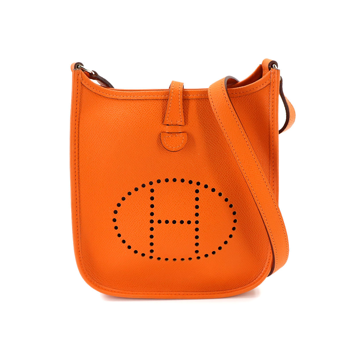 Everlyne TPM Shoulder Bag Veau Epsom Orange Purse