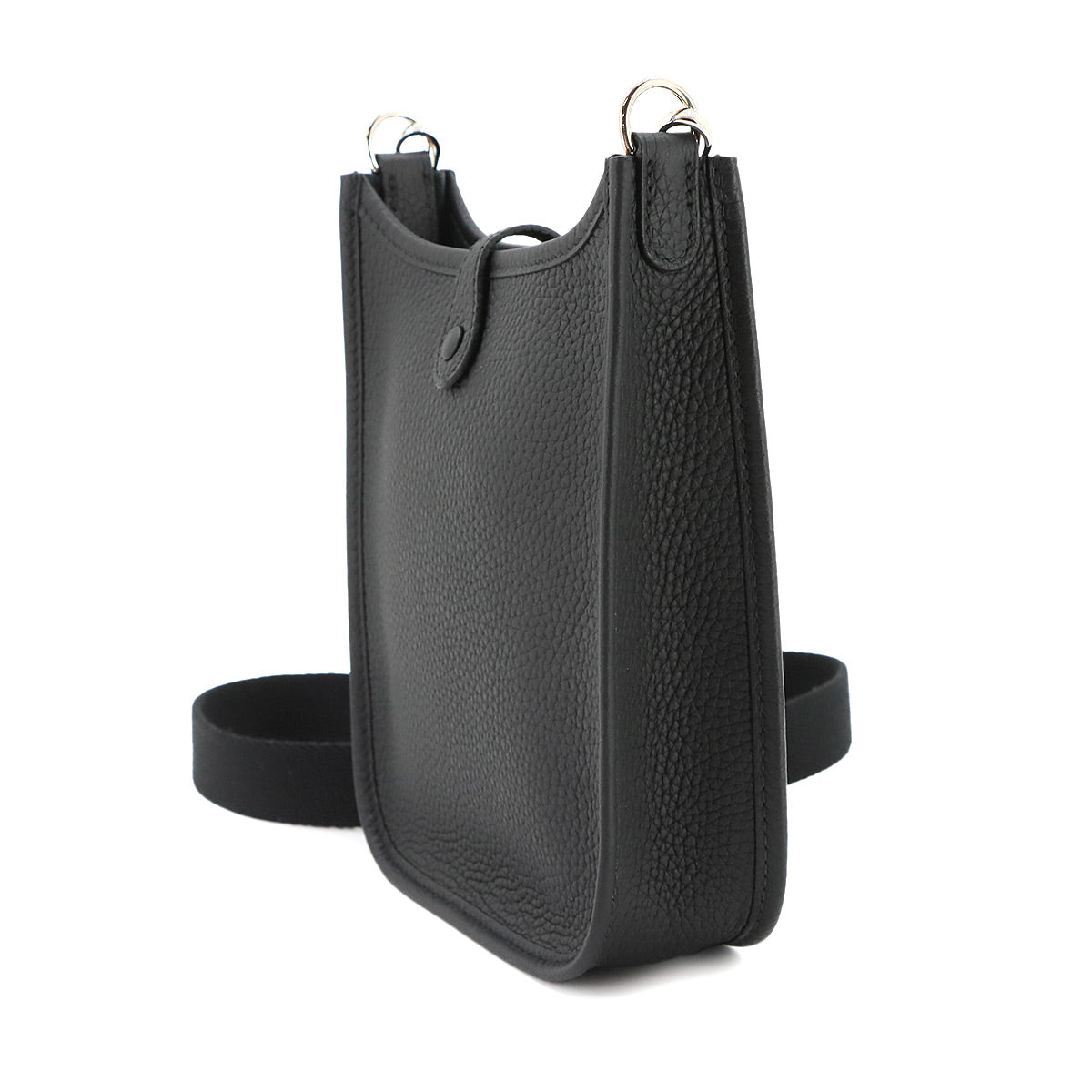 Evelyne Amazone TPM Shoulder Bag Taurillon Clemence Black