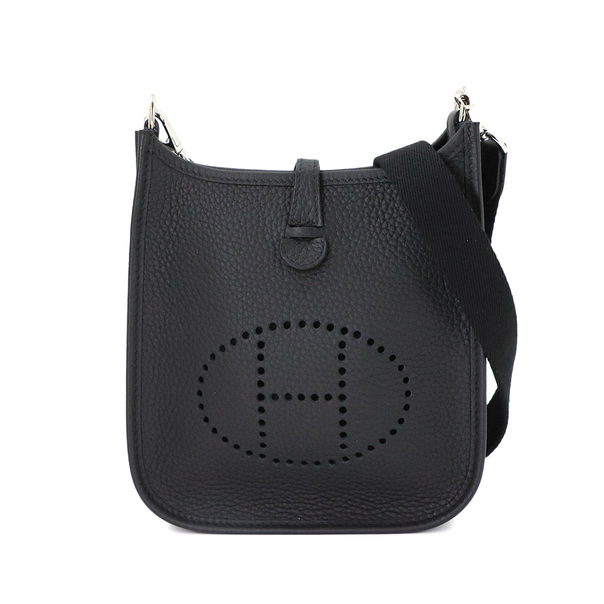 Evelyne Amazone TPM Shoulder Bag Taurillon Clemence Black