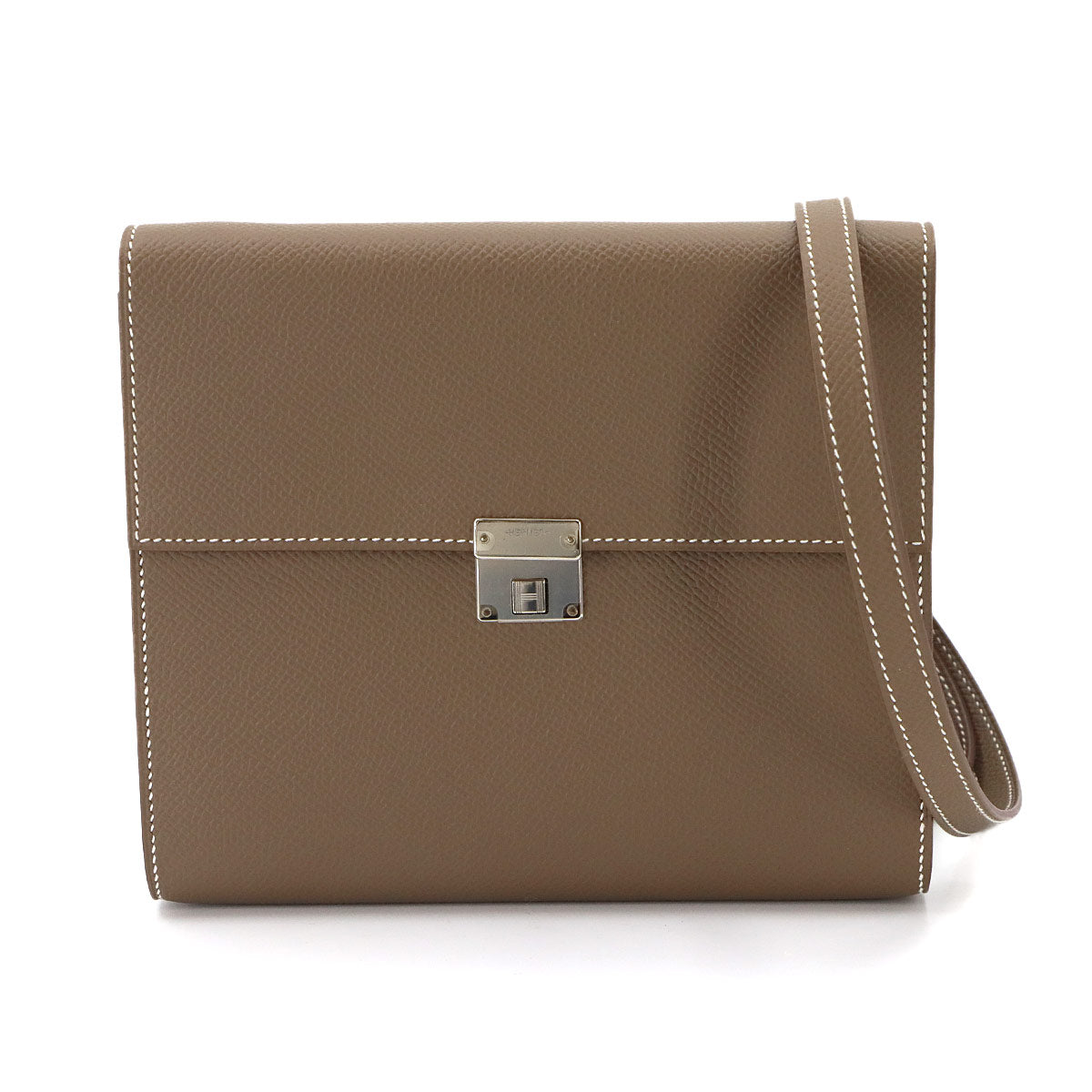 Click 16 Shoulder Bag Veau Epsom Etoupe Purse
