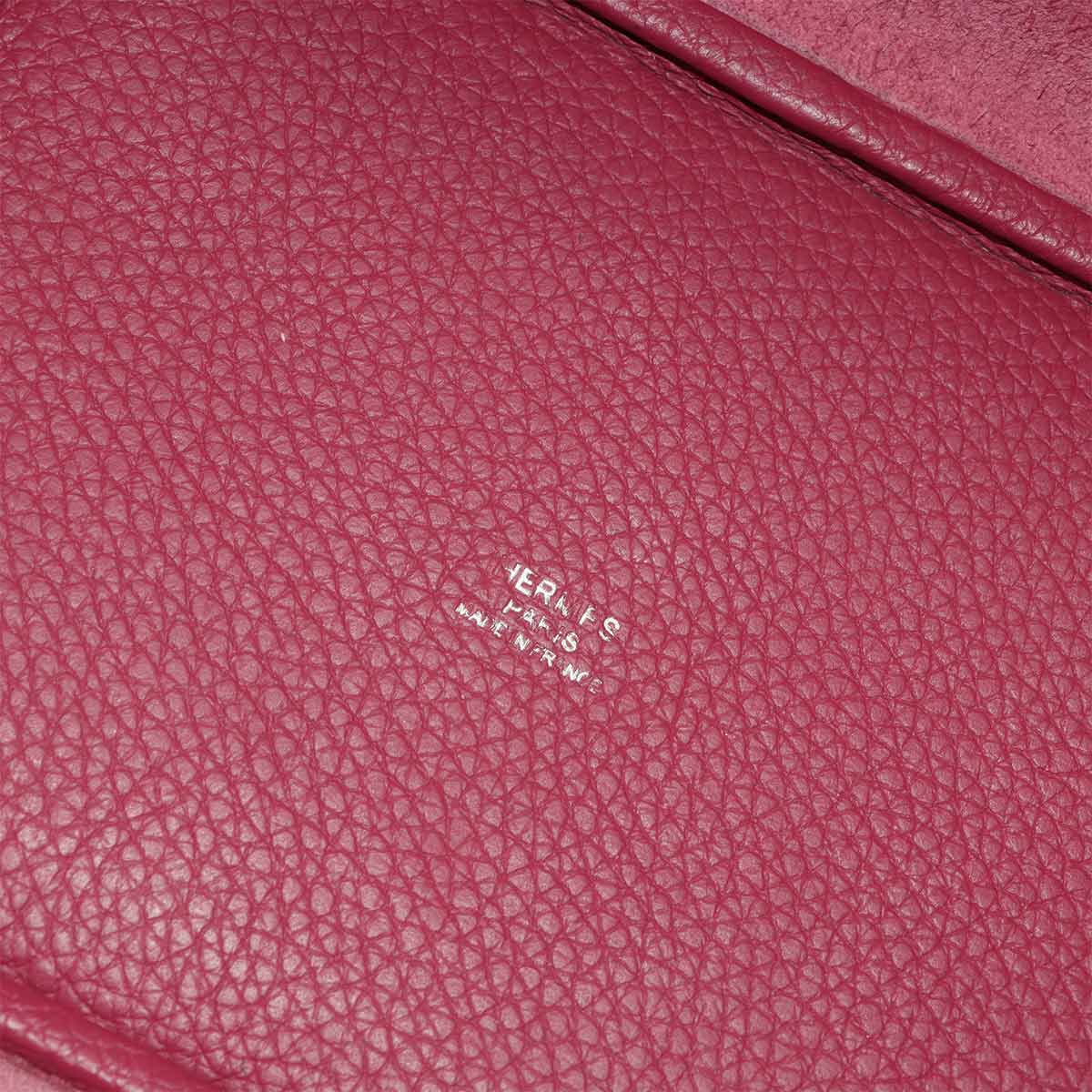 Picotin Lock PM Hand Bag Taurillon Clemence Ruby