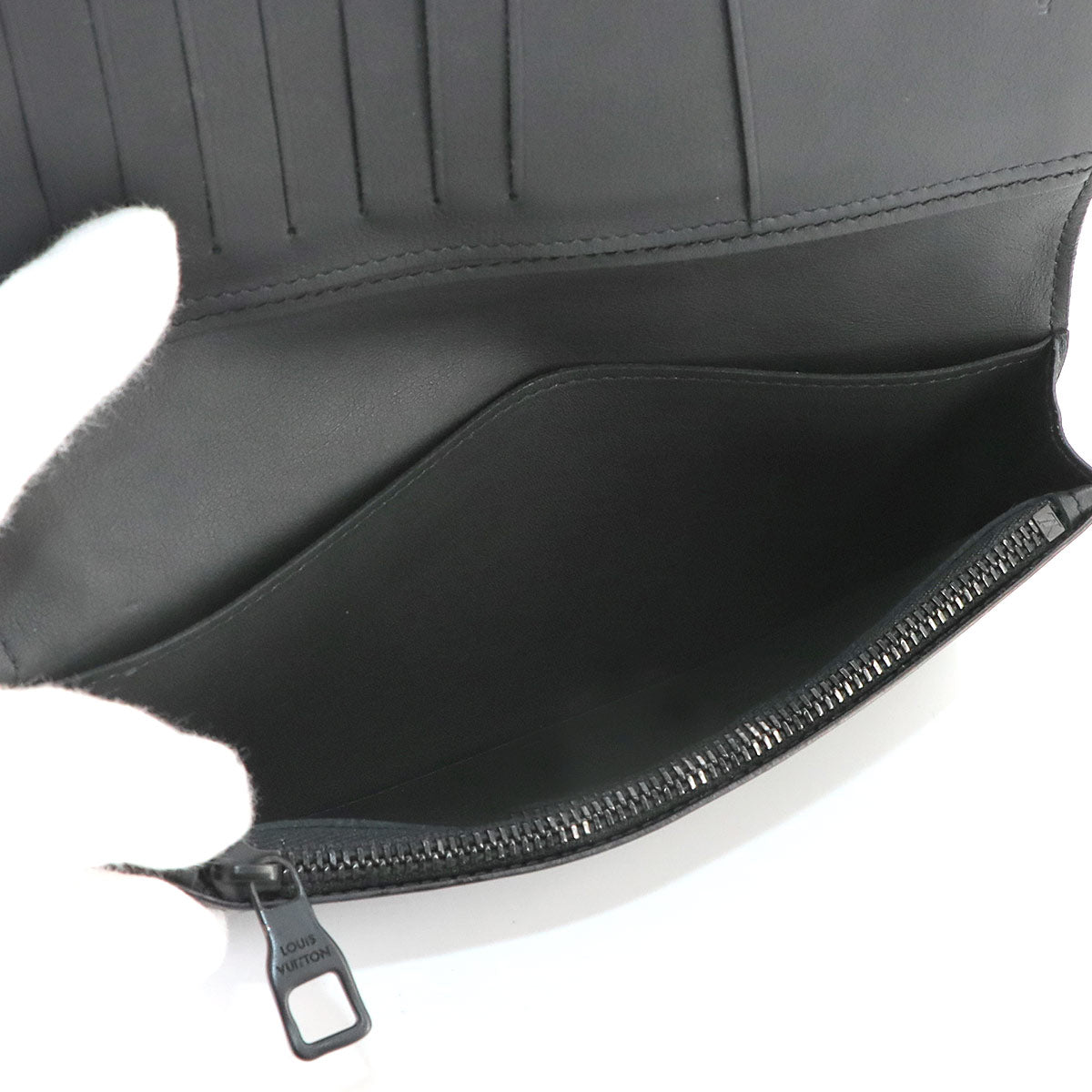 Brazza Wallet Taurillon leather Black M69038 Purse