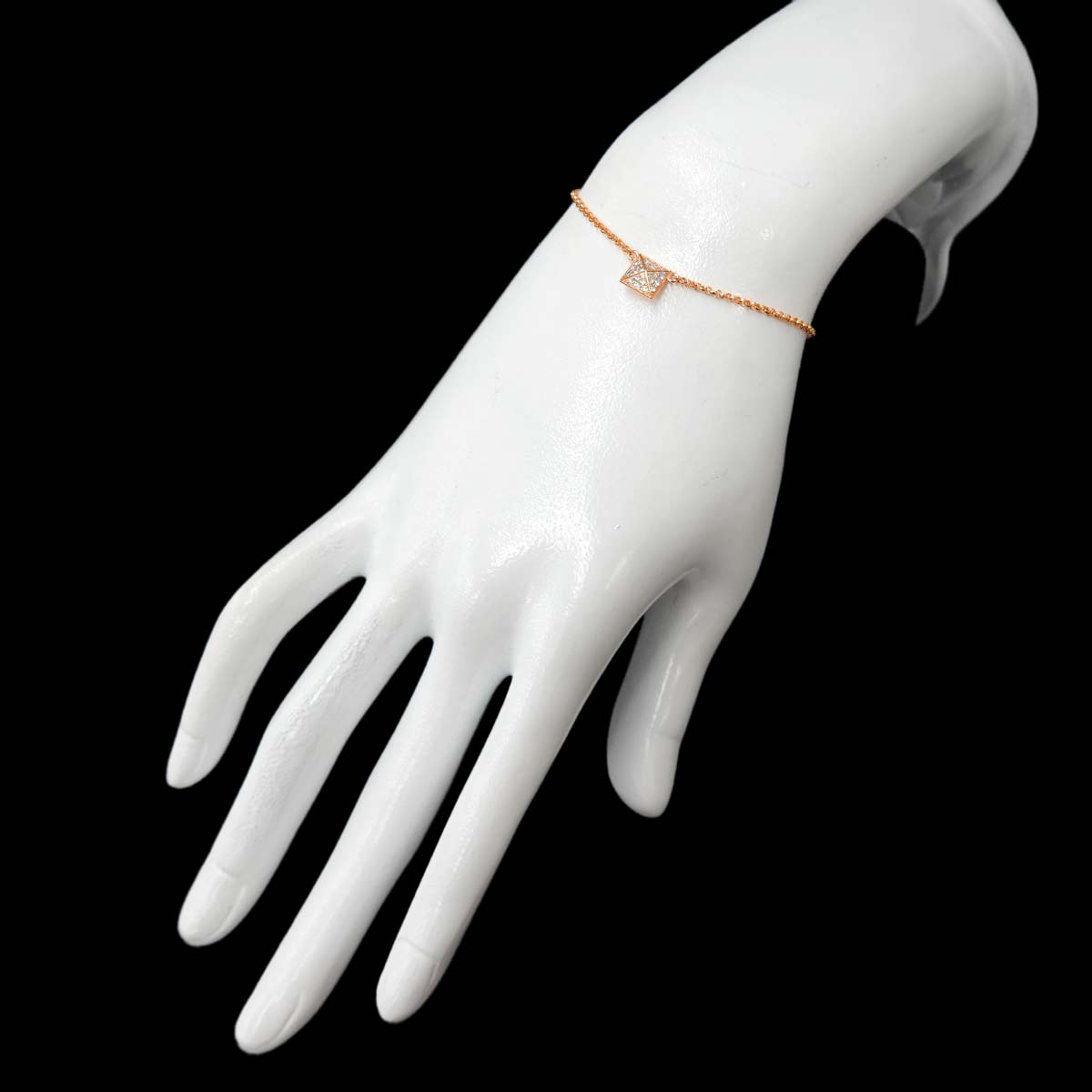 Diamond Bracelet 18K Pink Gold 750