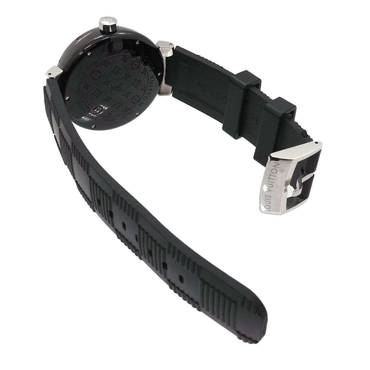 Tambour In Black GMT Q113K Automatic Mens Watch