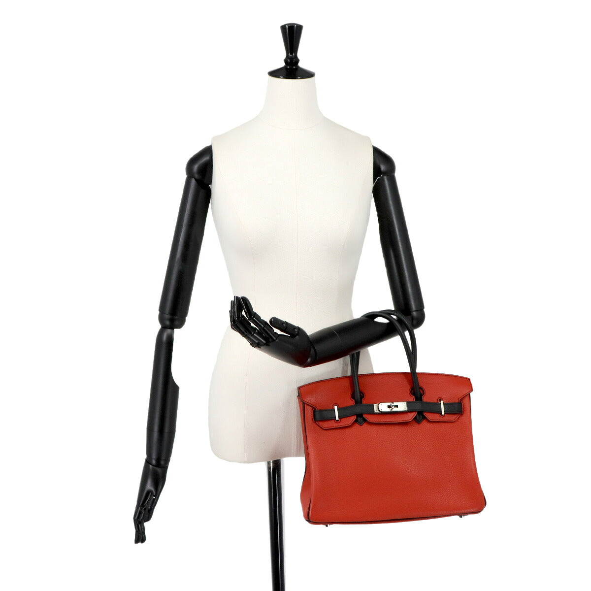 Birkin 30 SPO Personal Hand Bag Togo Sanguine Black