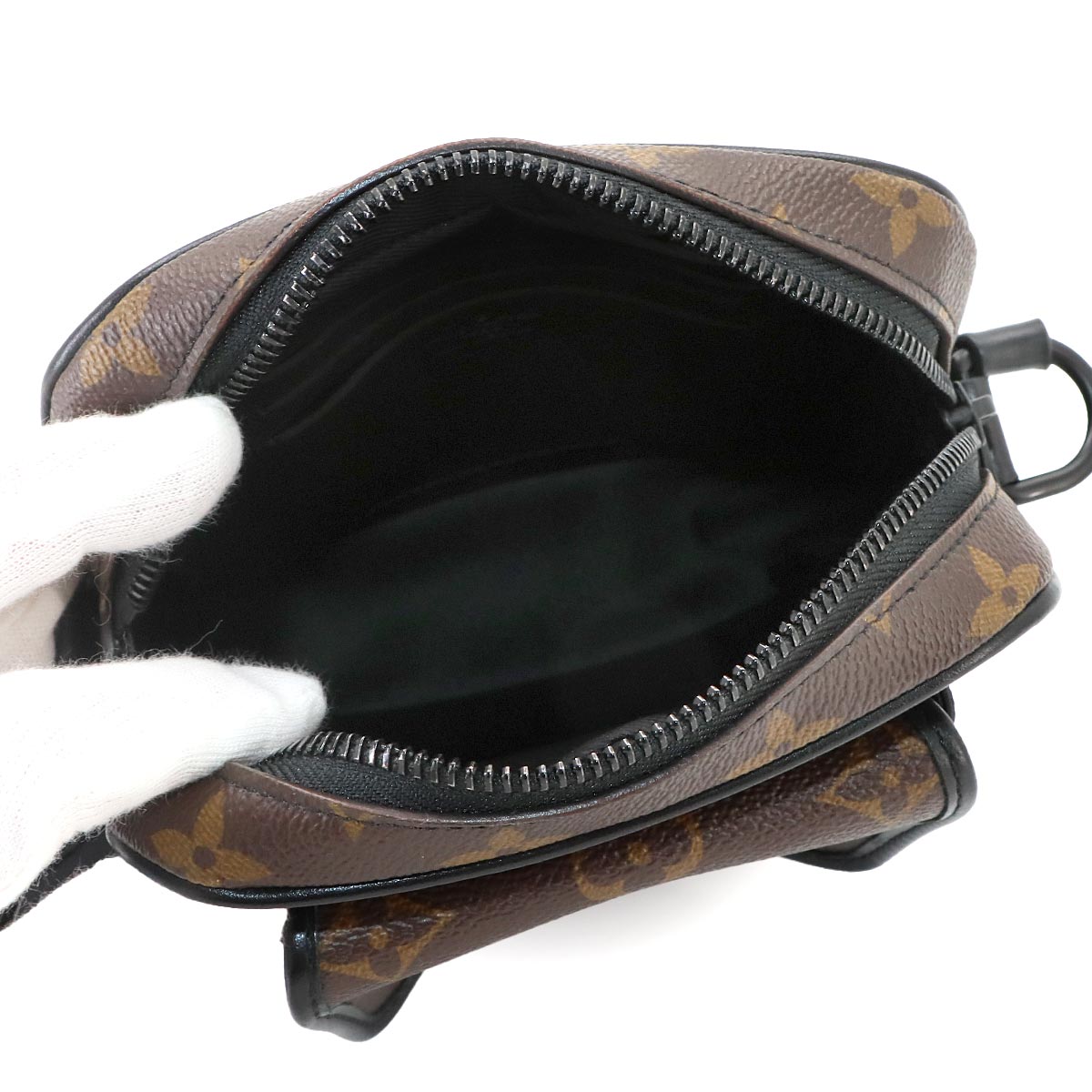 Monogram Macassar Christopher Wearable Wallet Bag M69404
