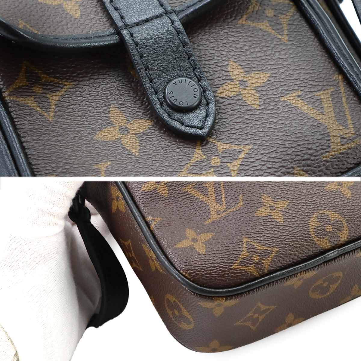 Monogram Macassar Christopher Wearable Wallet Bag M69404