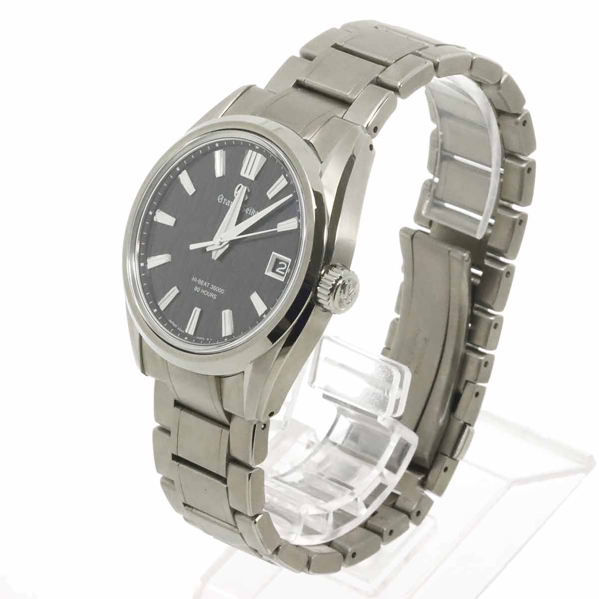 Grand Seiko Evolution 9 SLGH017 9SA5 00H0 Black Dial Mens Watch