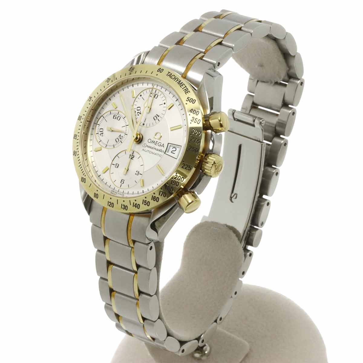 Speedmaster Date 3313 30 Yellow Gold Chronograph Automatic