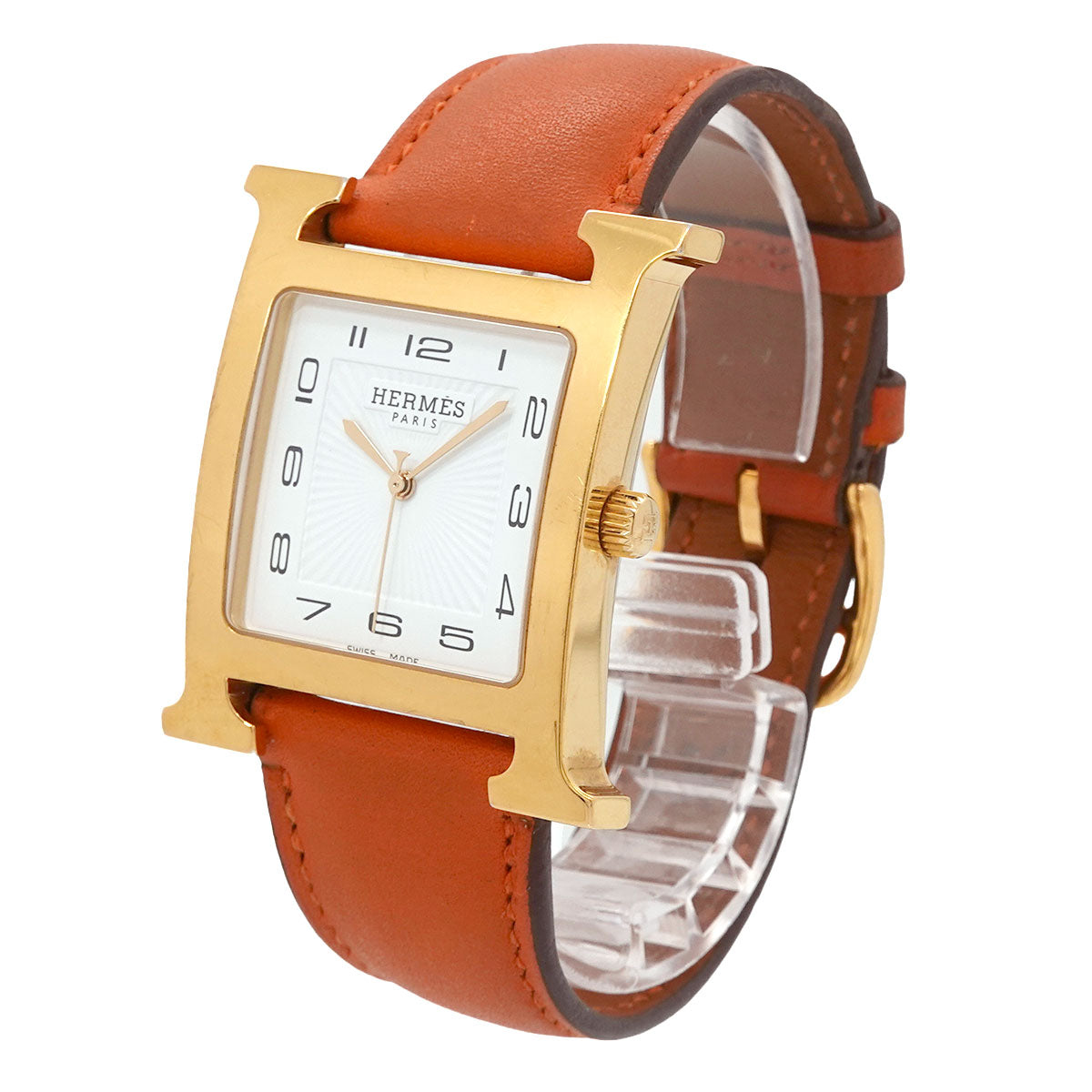 H Watch HH1.801 Quartz White Dial Mens Watch