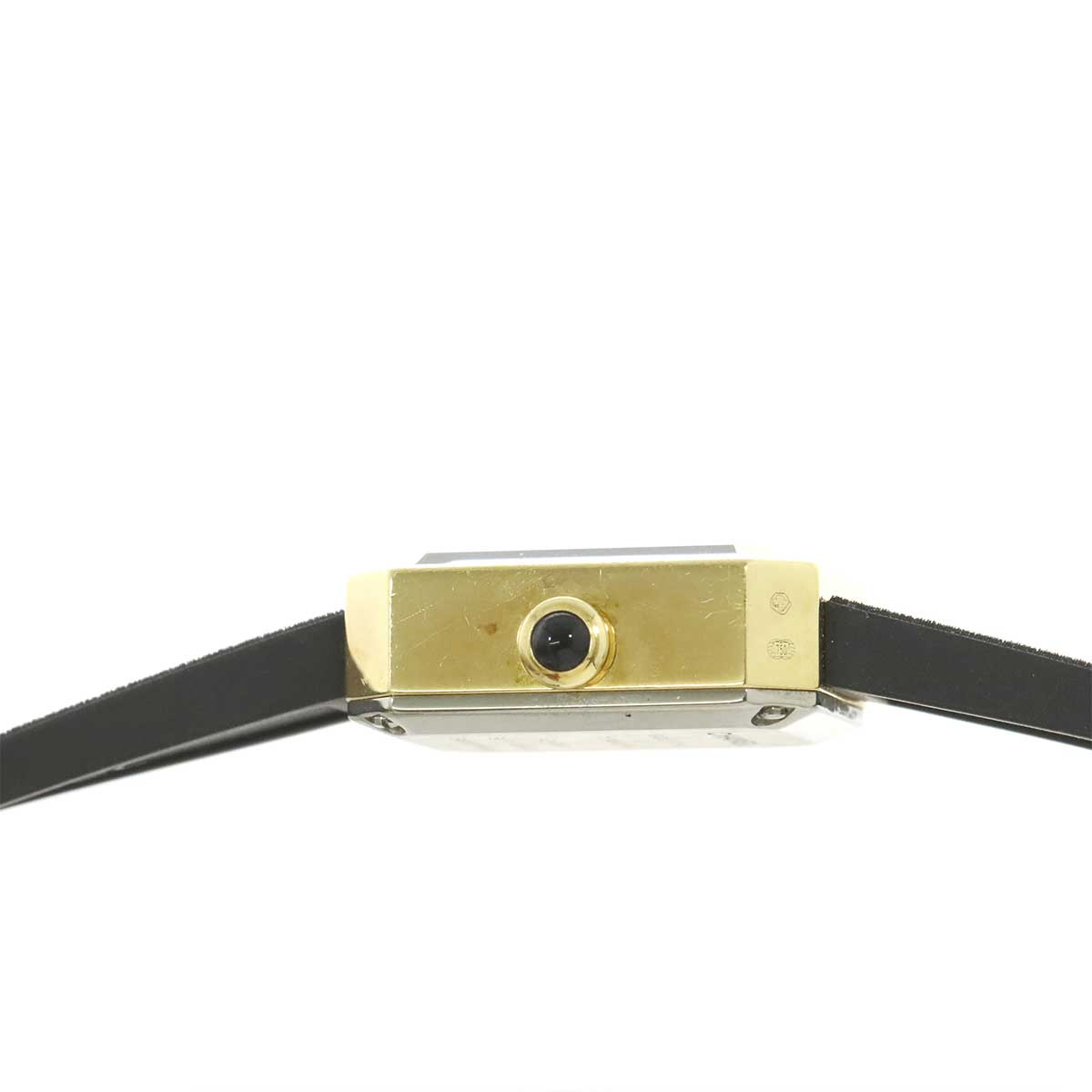 Premiere Velvet H6125 K18YG Quartz Black Dial Ladies