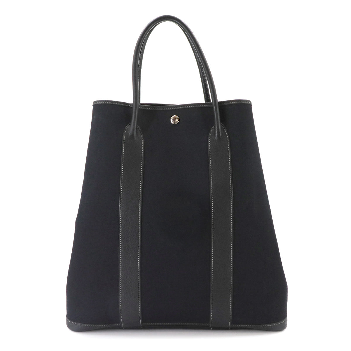 Garden File MM Tote Shoulder Bag Toile Officier Negonda Black