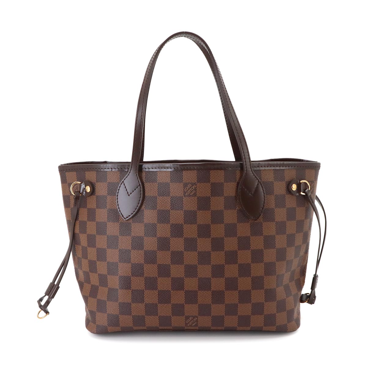 Damier Neverfull PM Tote Bag Ebene N51109 Purse