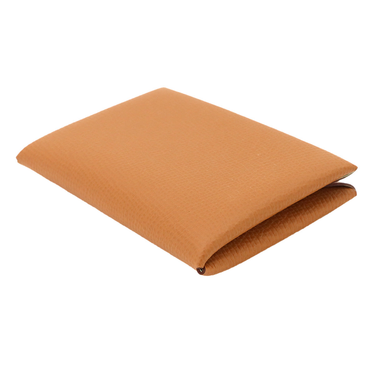 Calvi Verso Card Case Veau Epsom Gold Vert Fizz