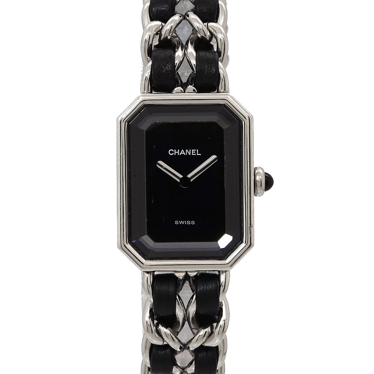 Premiere Size L H0451 Quartz Black Dial Ladies Watch