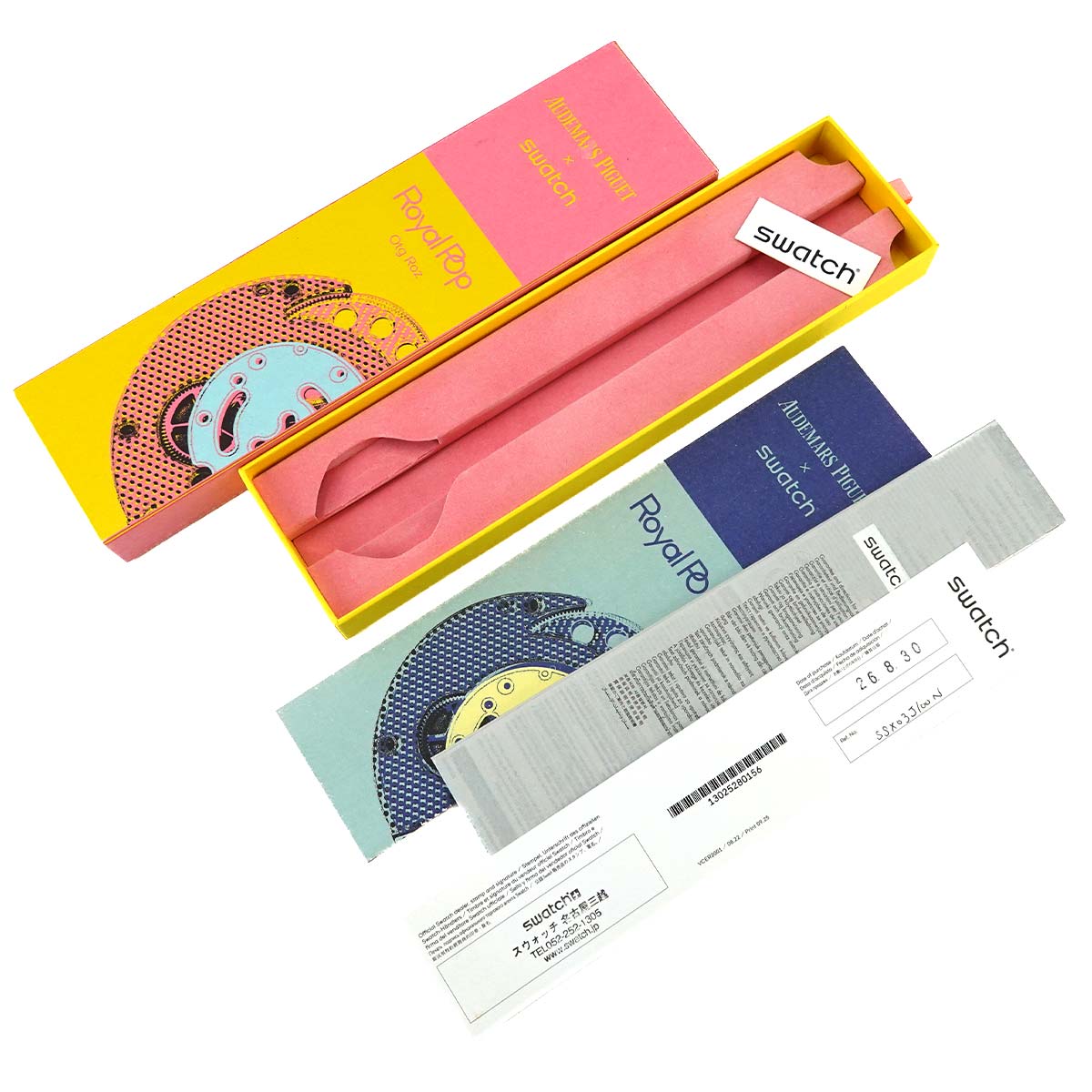 AUDEMARS PIGUET swatch Royal Pop SSX03J100N OTG ROZ Boys