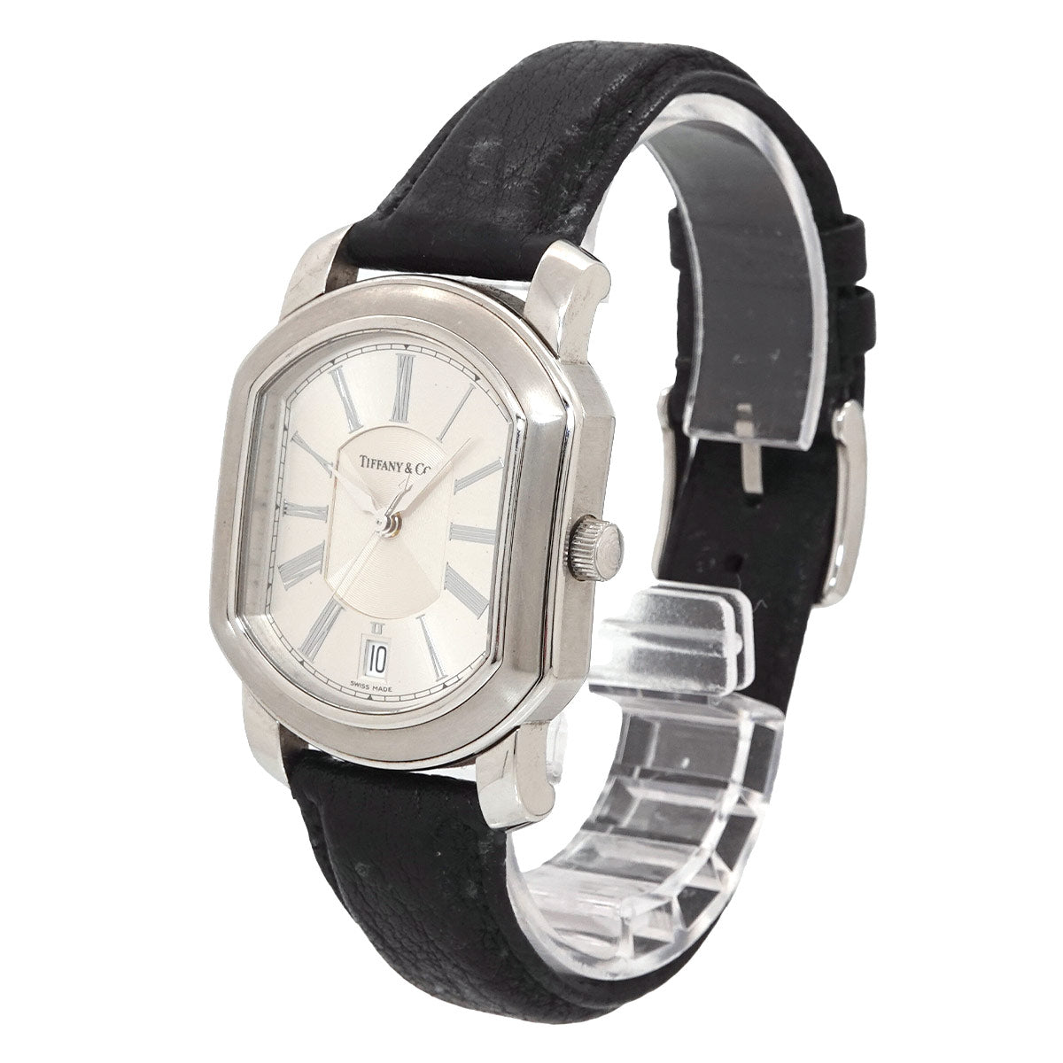 Mark Coupe Automatic Date Silver Dial Mens Watch