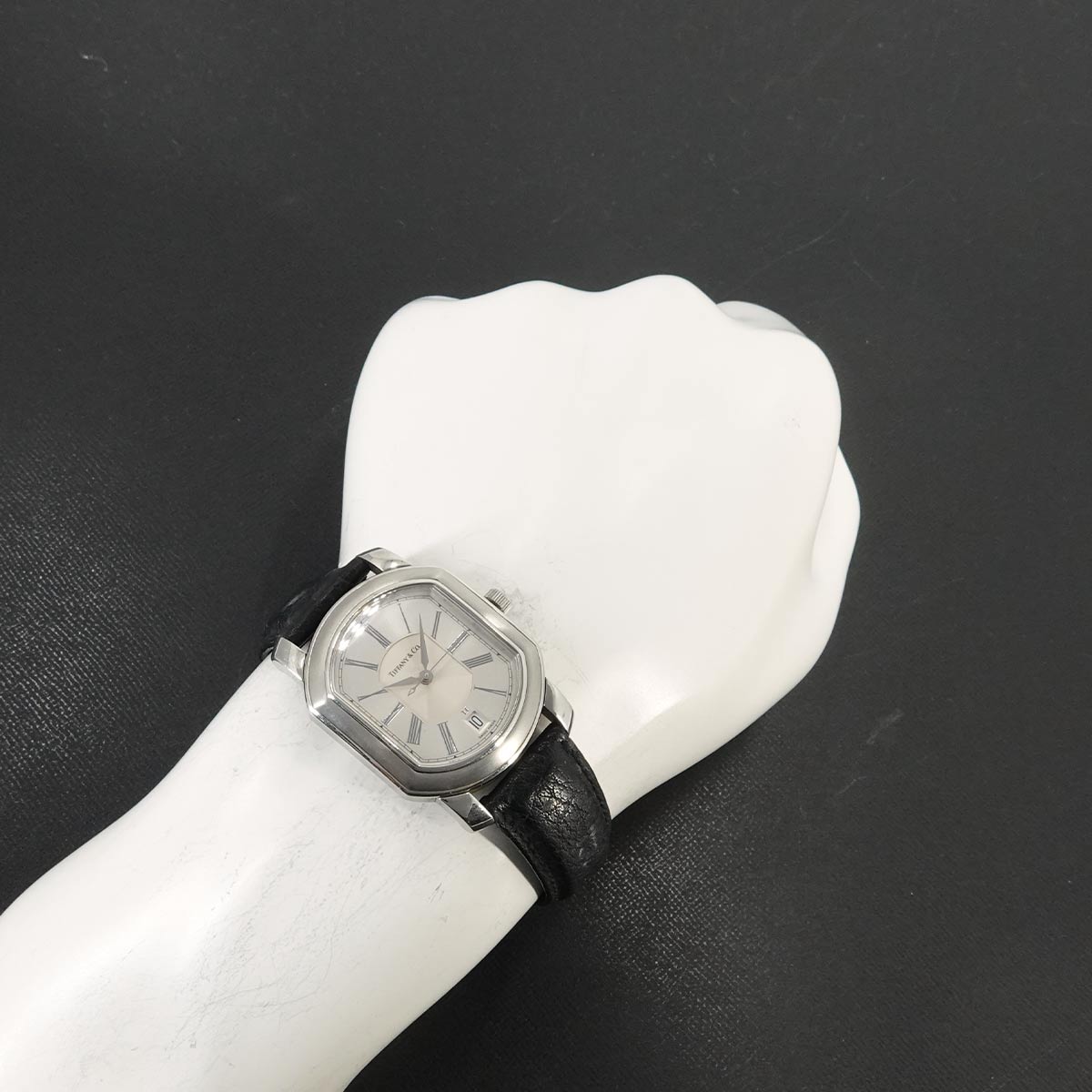 Mark Coupe Automatic Date Silver Dial Mens Watch
