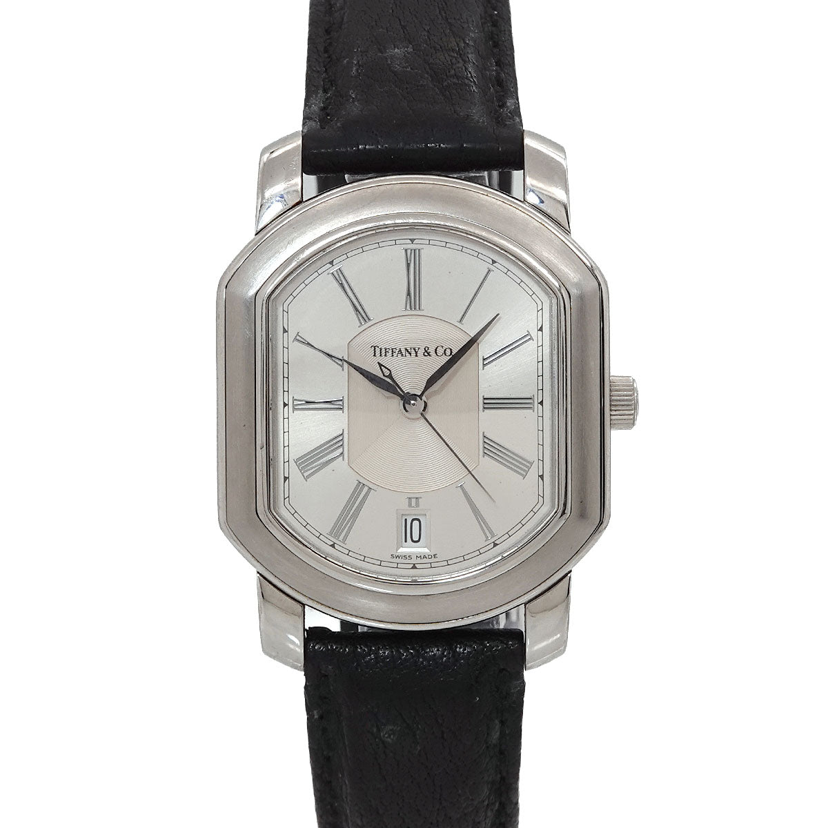 Mark Coupe Automatic Date Silver Dial Mens Watch