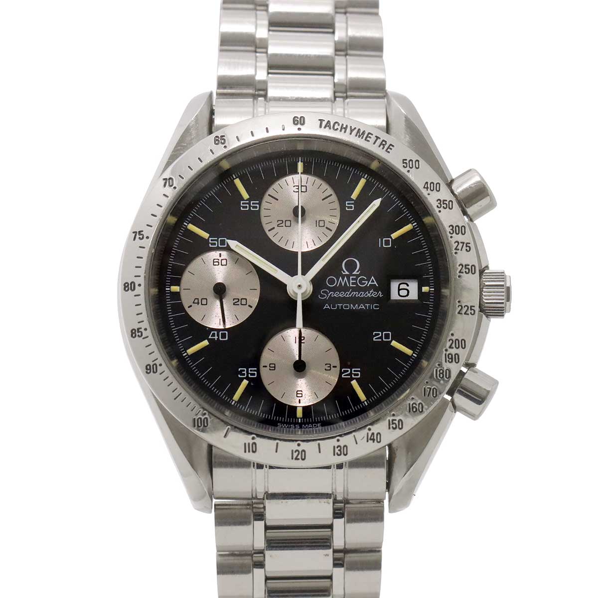 Speedmaster Date 3511 50 Automatic Black Dial Mens Watch