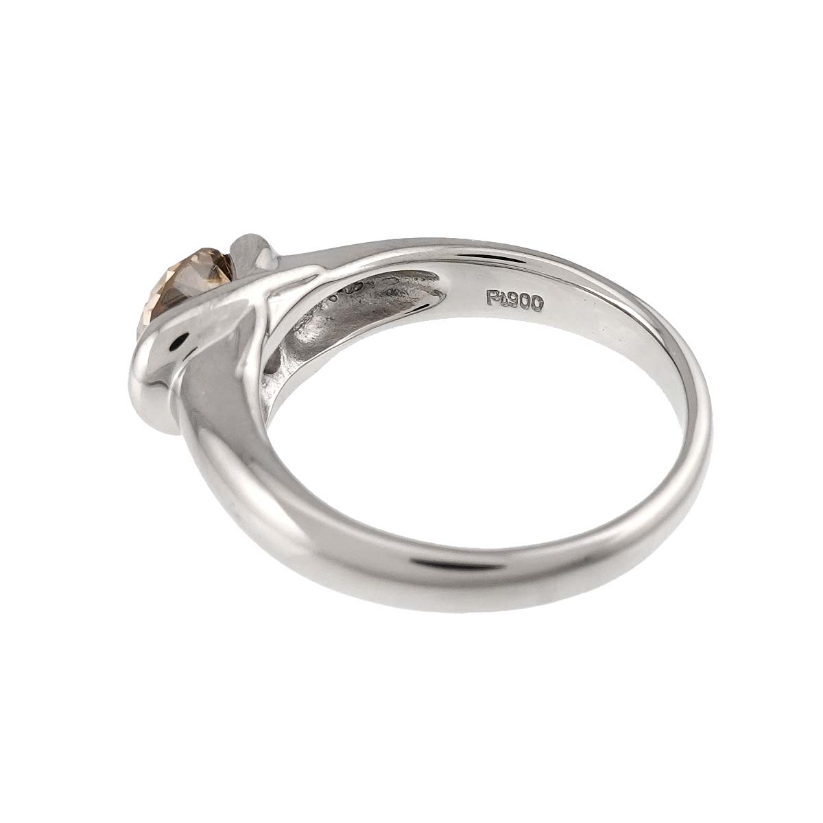 Diamond 1.526ct FB/SI2 Ring Pt Platinum size7.25(US)