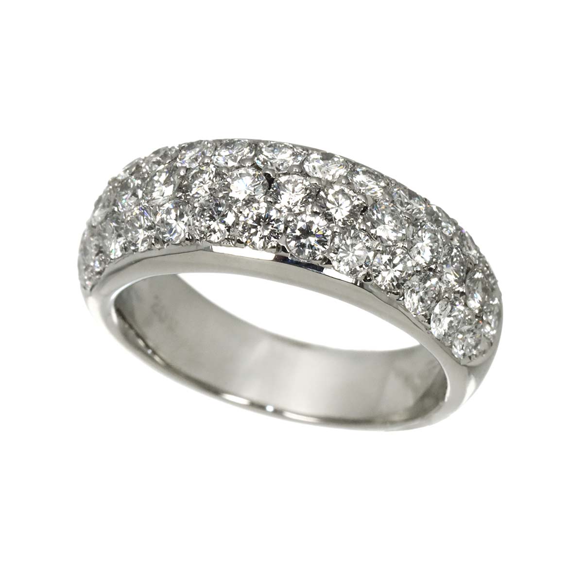 Diamond 2.00ct Ring Pt Platinum size6.75-7.25(US)