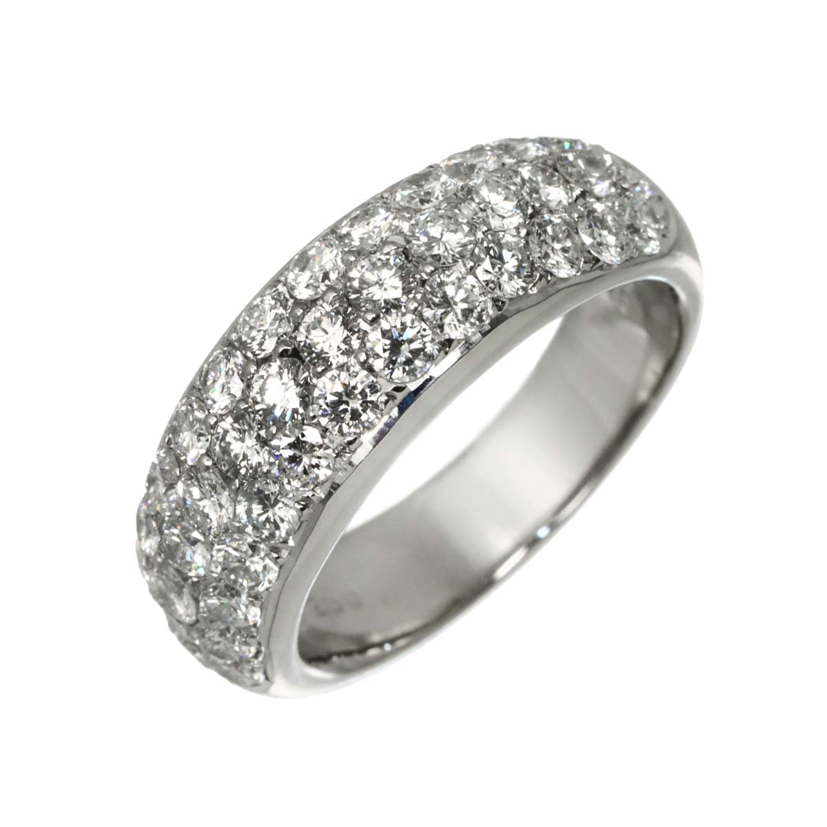 Diamond 2.00ct Ring Pt Platinum size6.75-7.25(US)