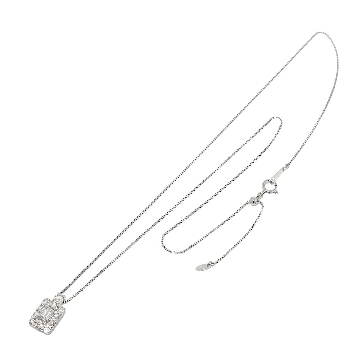Diamond 0.212ct K/VS1 0.73ct Necklace Pt