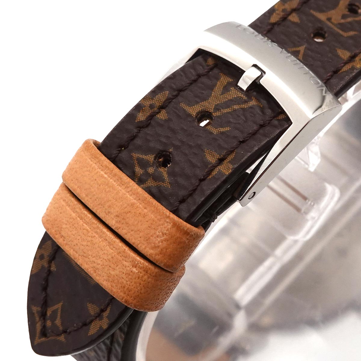 Tambour PM Monogram QA115 Quartz Ladies Watch
