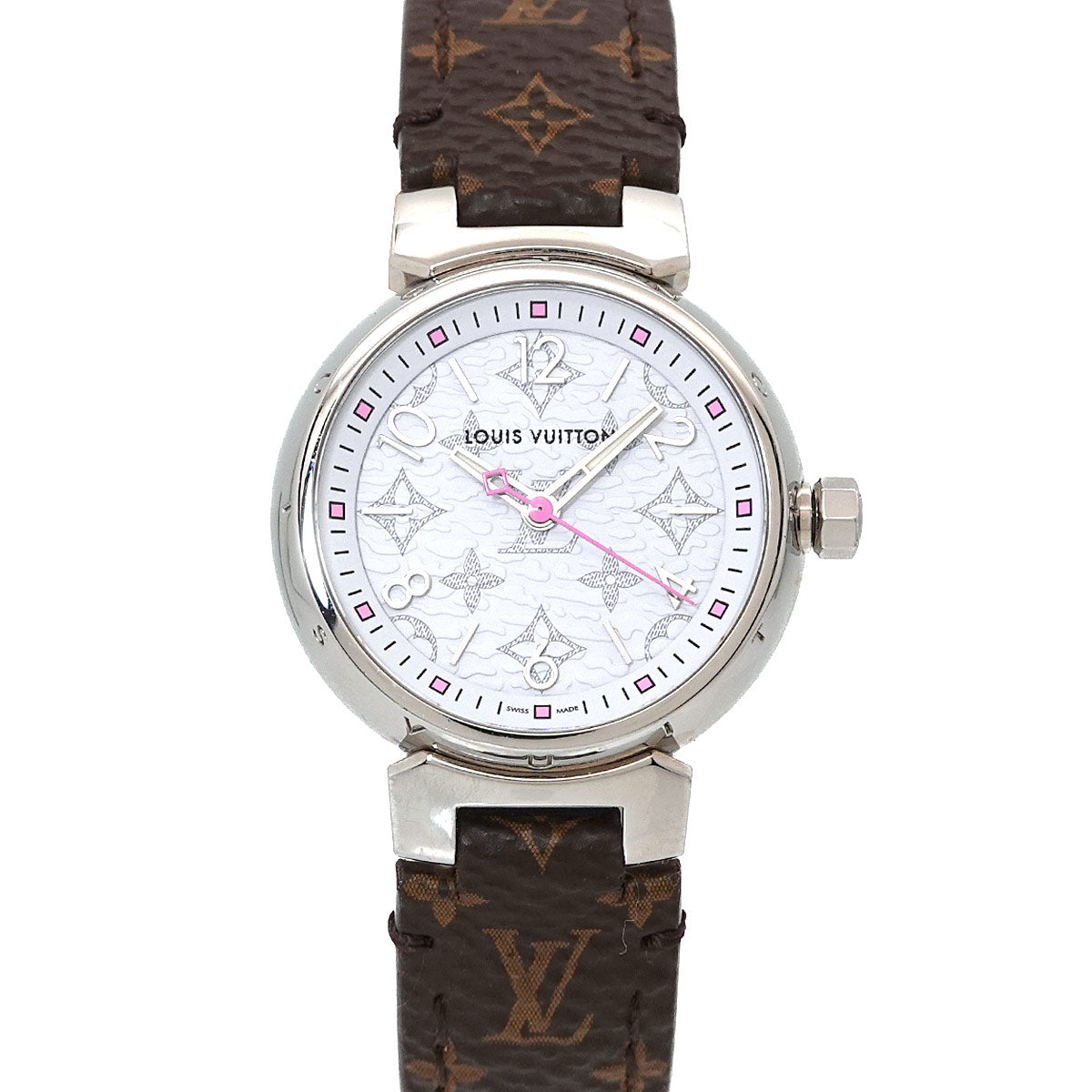 Tambour PM Monogram QA115 Quartz Ladies Watch