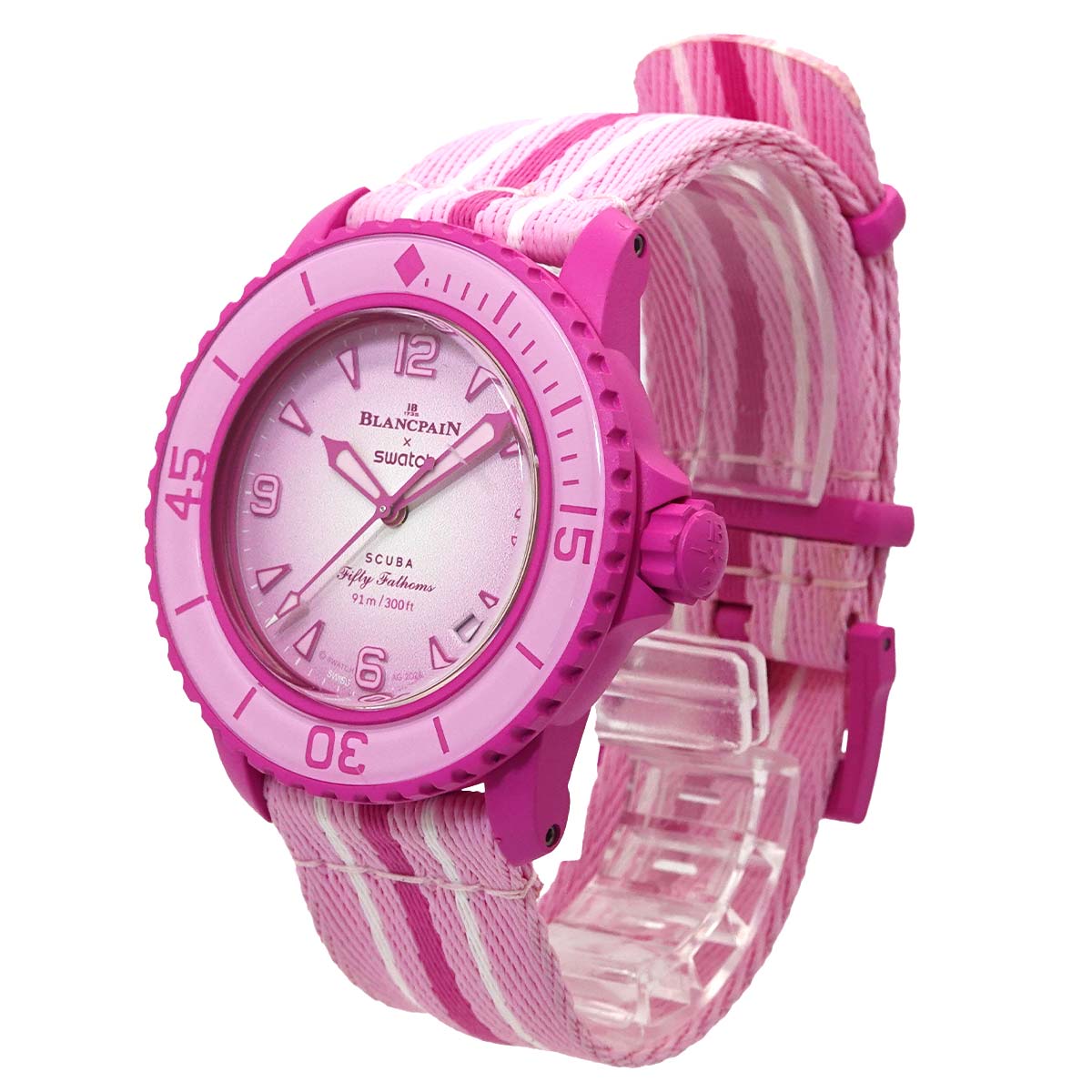 Blancpain Fifty Fathoms Pink Ocean SO35P400