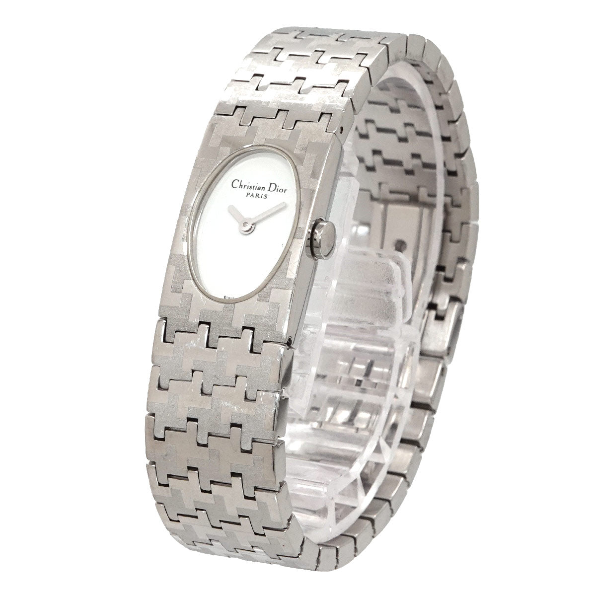 Miss Dior D70 100 Silver Dial Quartz Ladies Watch