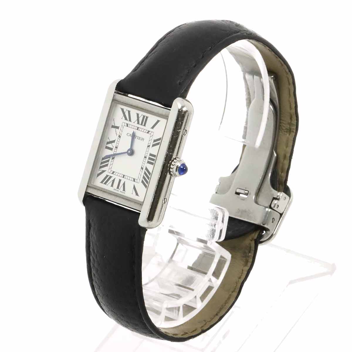 Tank Solo SM WSTA0030 Quartz Silver Dial Ladies Watch