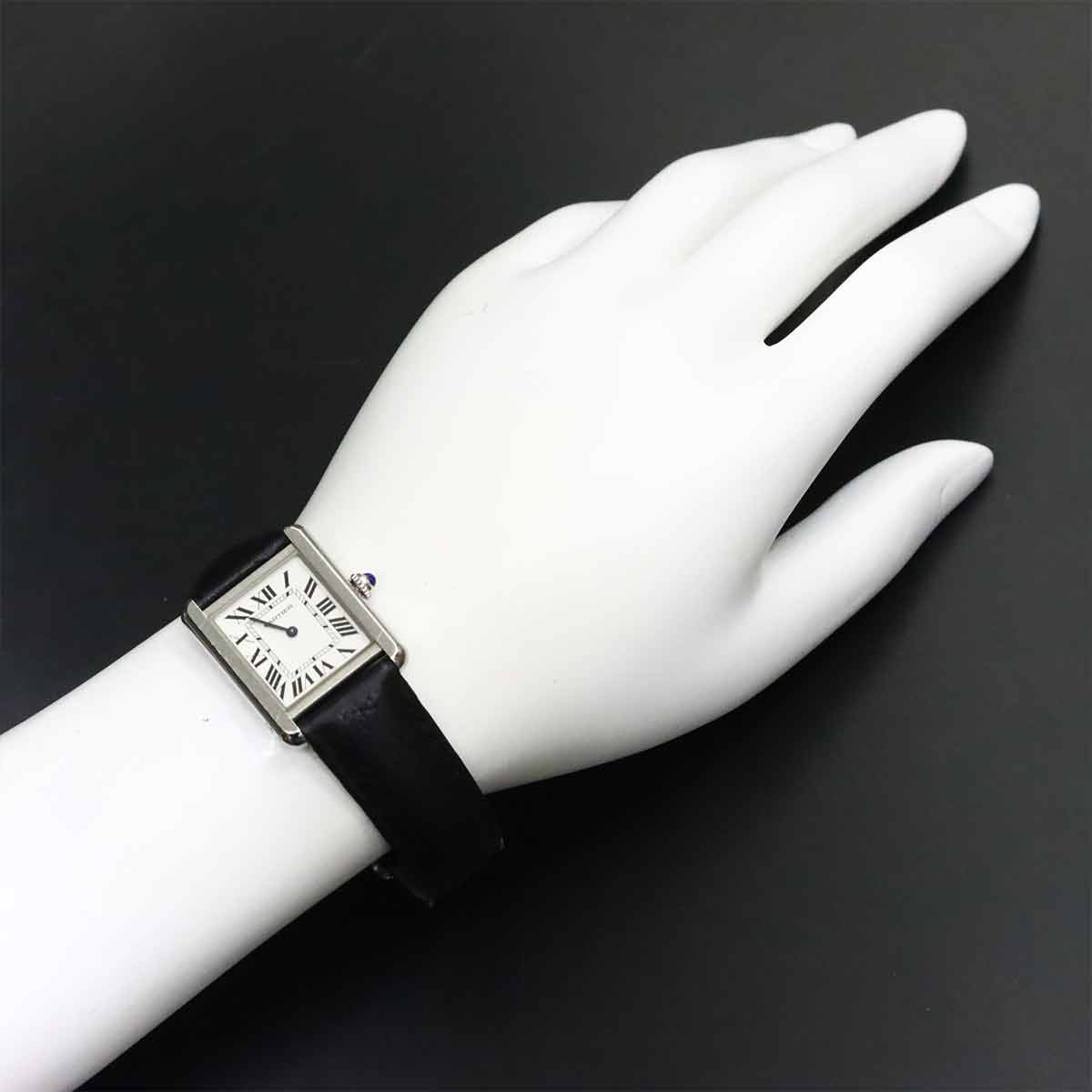 Tank Solo SM WSTA0030 Quartz Silver Dial Ladies Watch