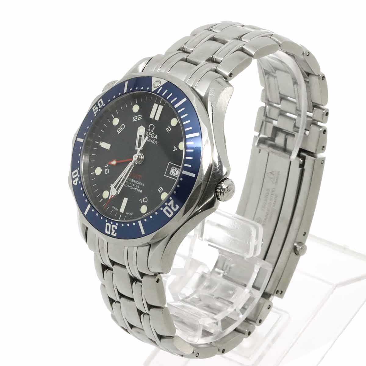 Seamaster 300 GMT Professional Co-Axial 2535 80 Navy Dial Mens
