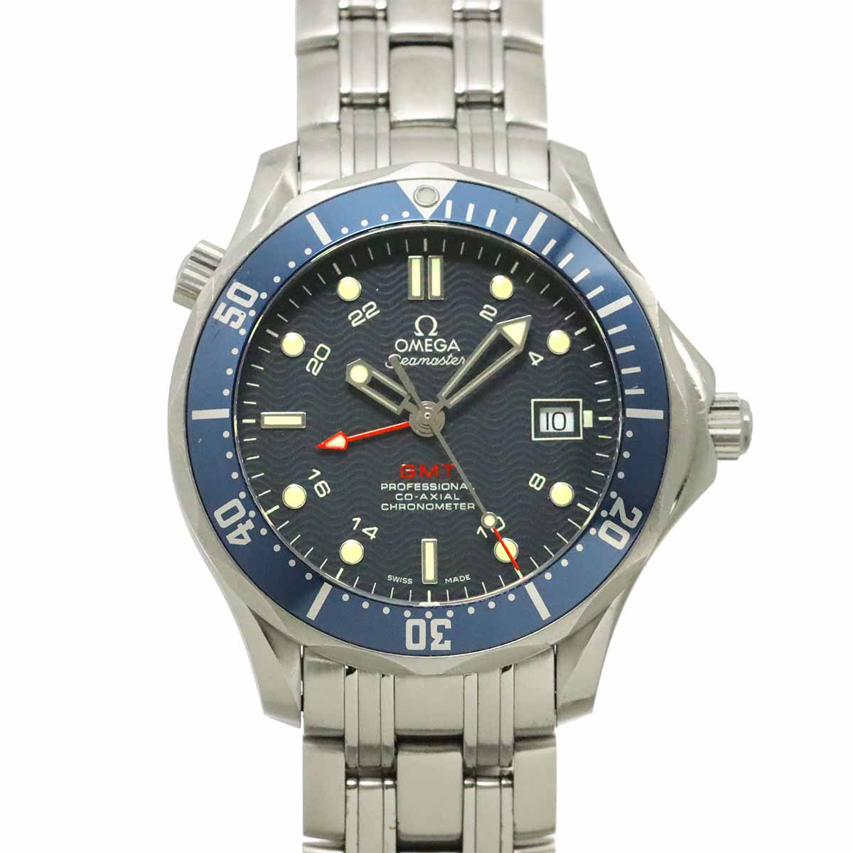 Seamaster 300 GMT Professional Co-Axial 2535 80 Navy Dial Mens