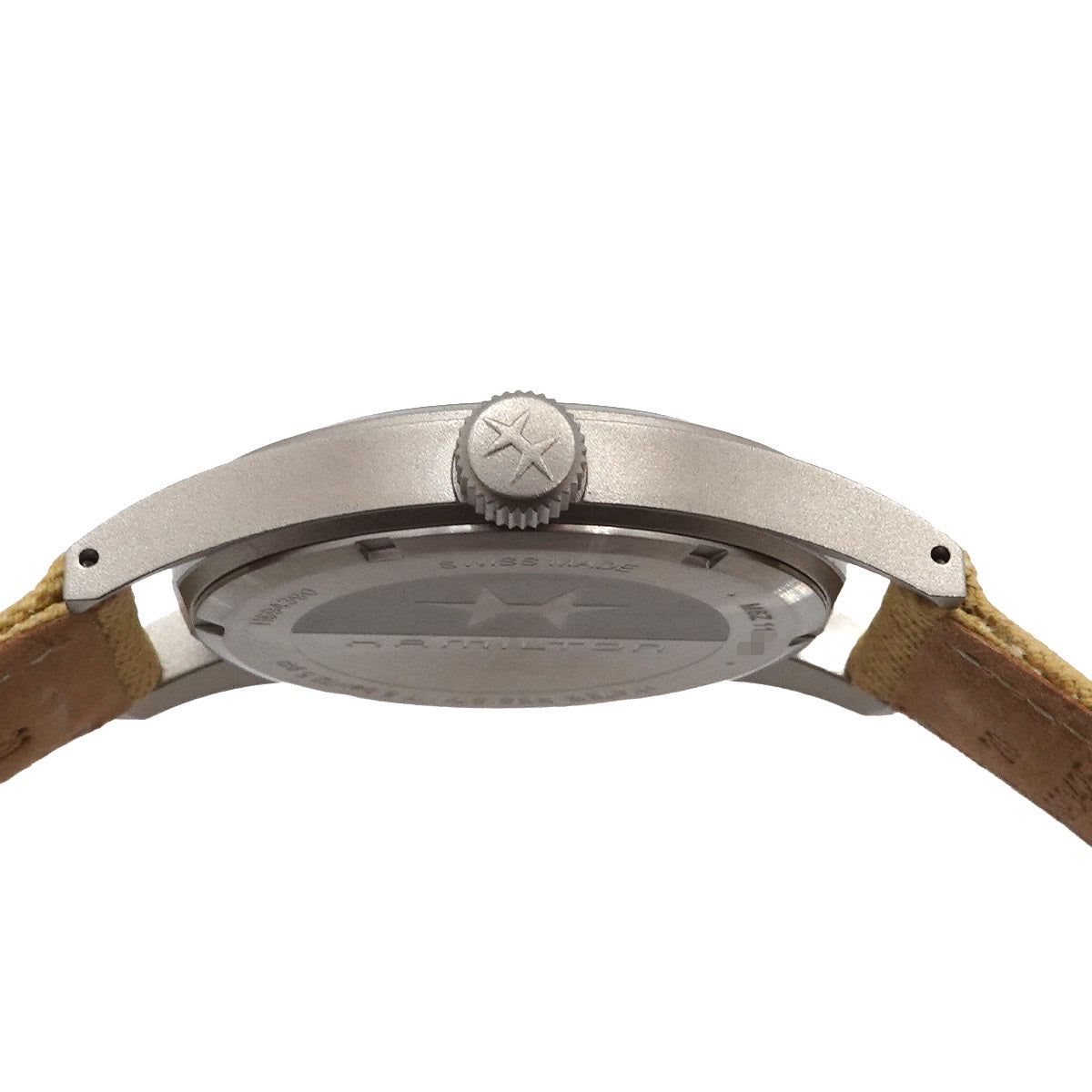 Khaki Field H694390 Hand Winding Black Dial Mens