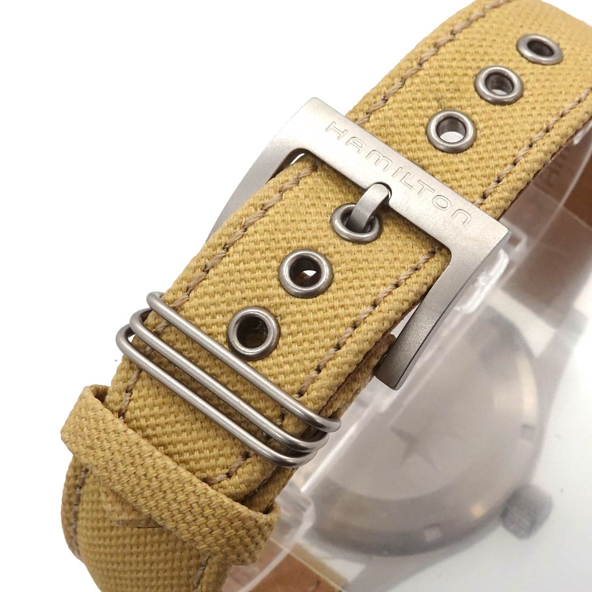 Khaki Field H694390 Hand Winding Black Dial Mens