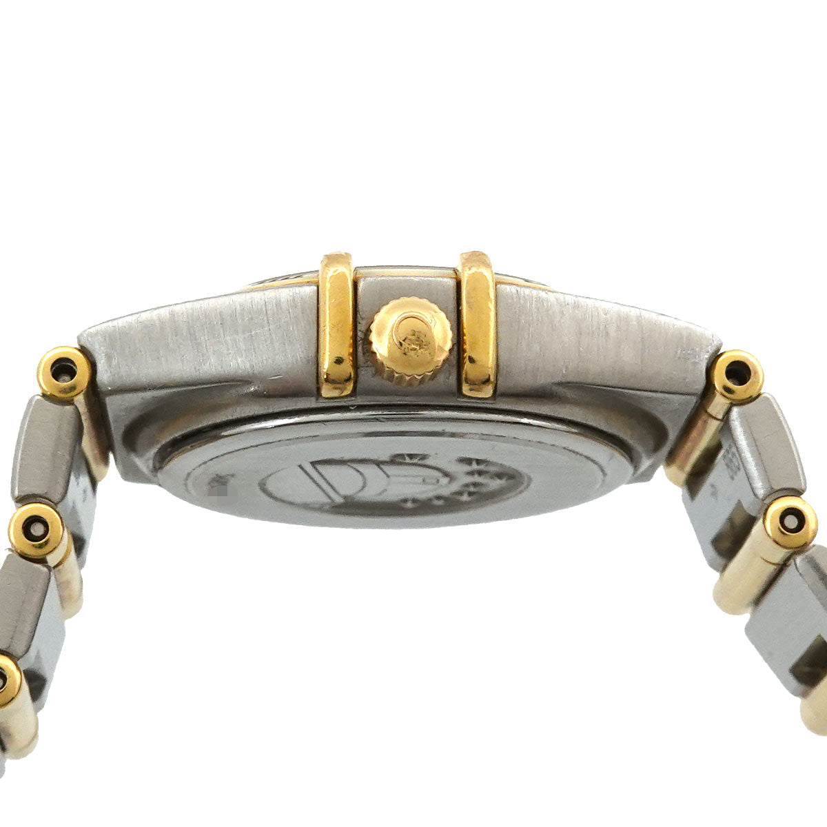Constellation mini 1262.75 12P Diamond 750 YG White Shell Dial