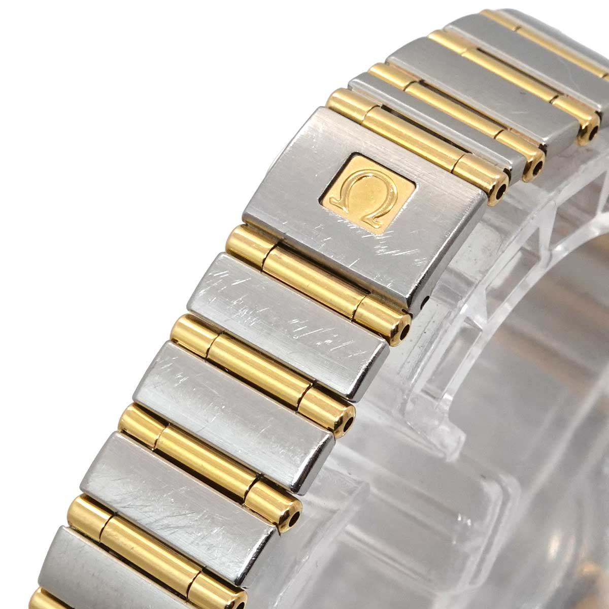Constellation mini 1262.75 12P Diamond 750 YG White Shell Dial