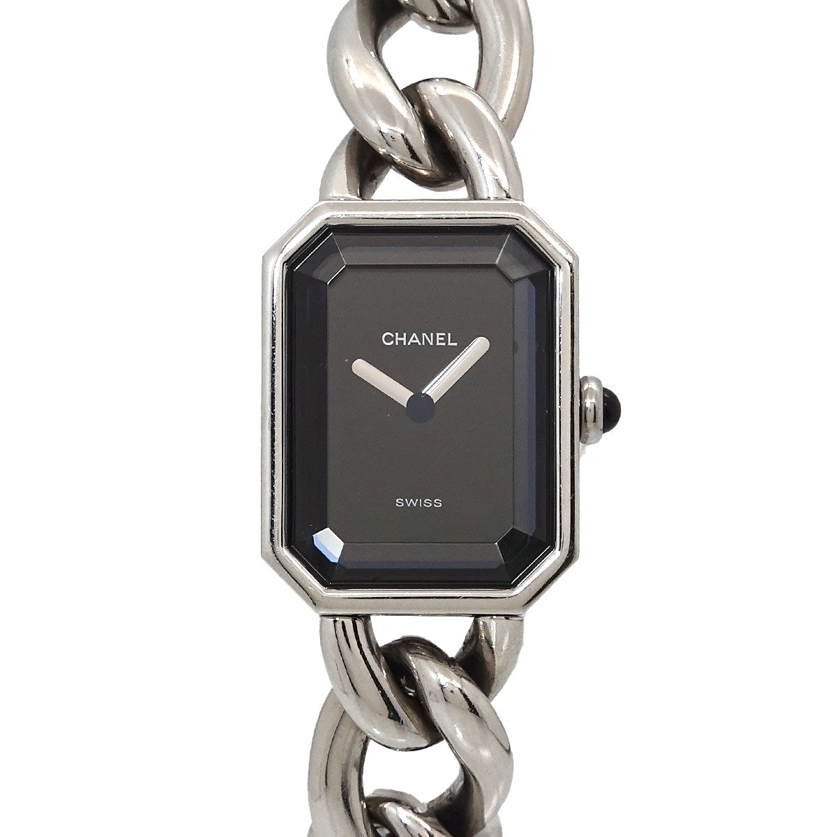 Premiere M Size H0452 Quartz Black Dial Ladies Watch