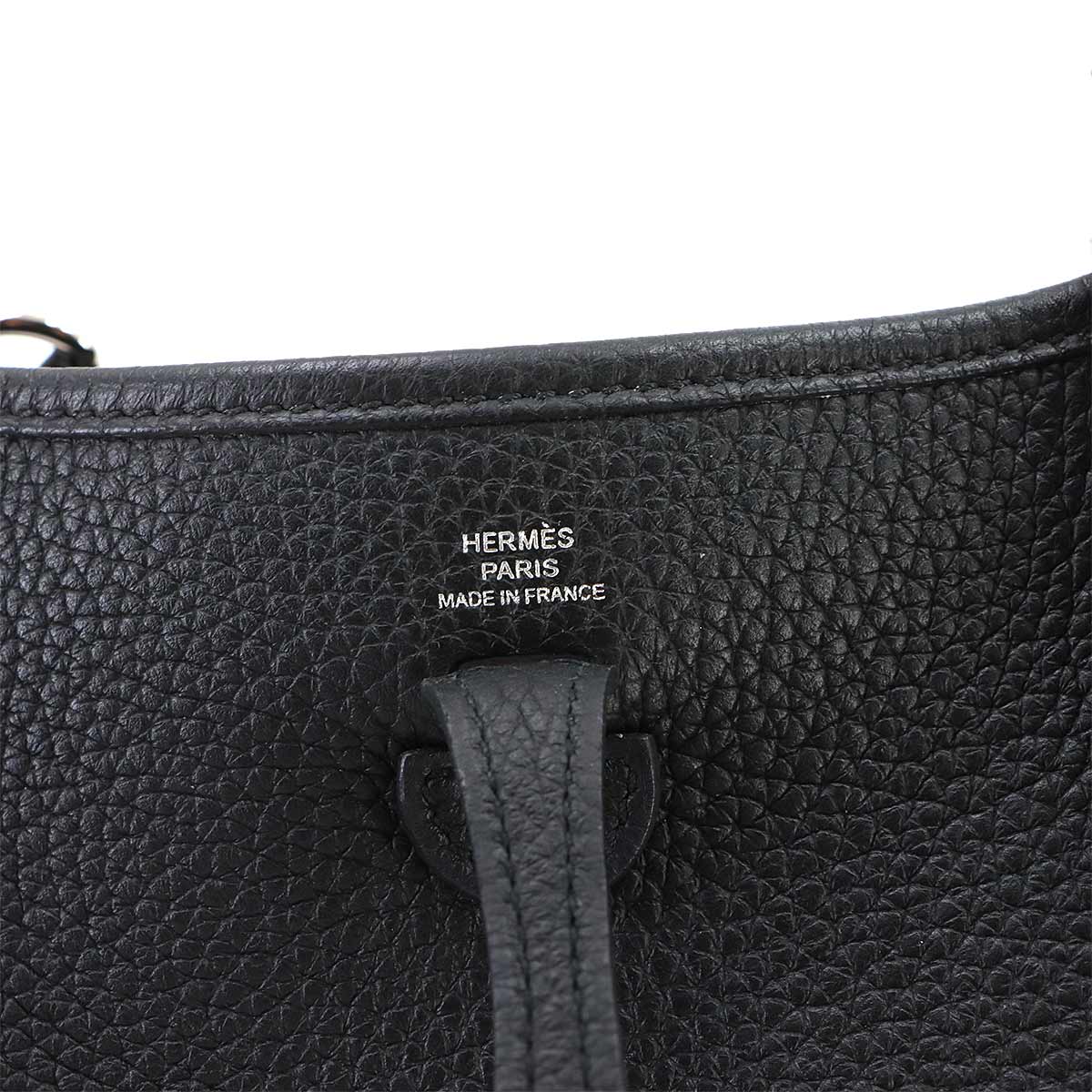 Evelyne Amazone TPM Shoulder Bag Taurillon Clemence Black