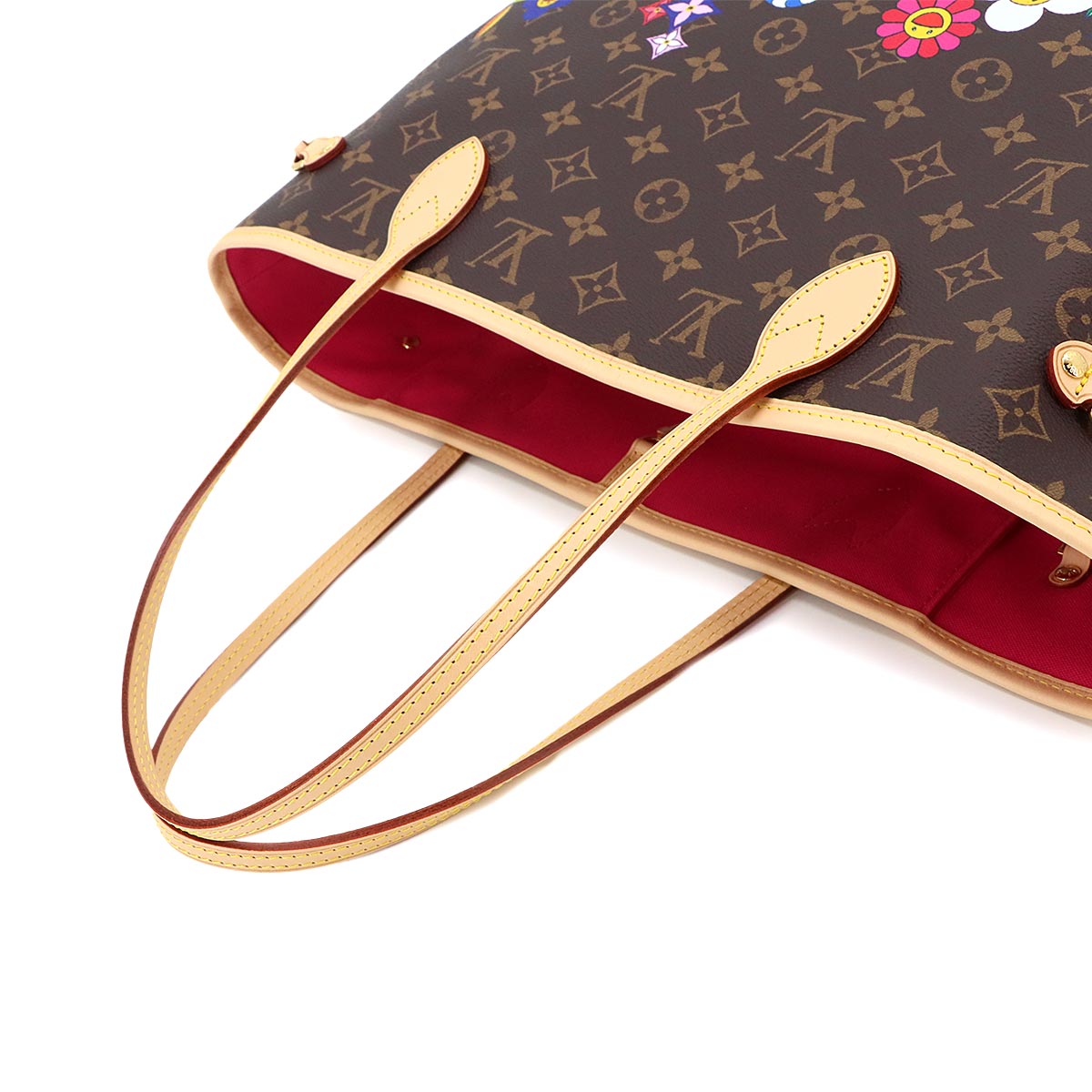 Monogram LVxYK Painted Dots Neverfull MM Tote Bag M46381