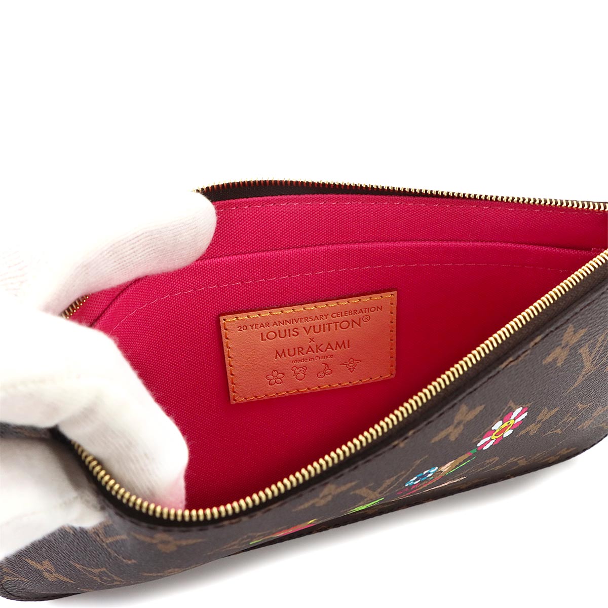 Monogram LVxYK Painted Dots Neverfull MM Tote Bag M46381