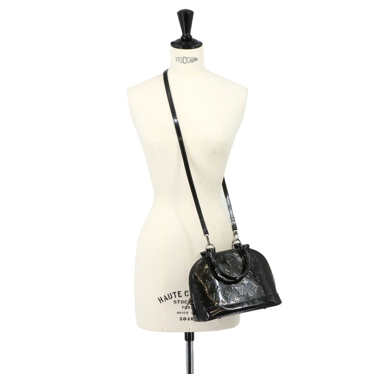 Monogram Vernis Alma BB Hand Shoulder Bag M90063