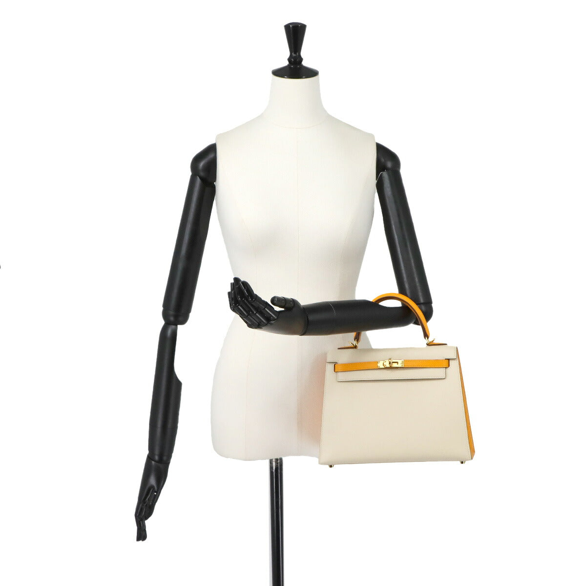 Kelly 25 2way Hand Shoulder Bag Veau Epsom Nata
