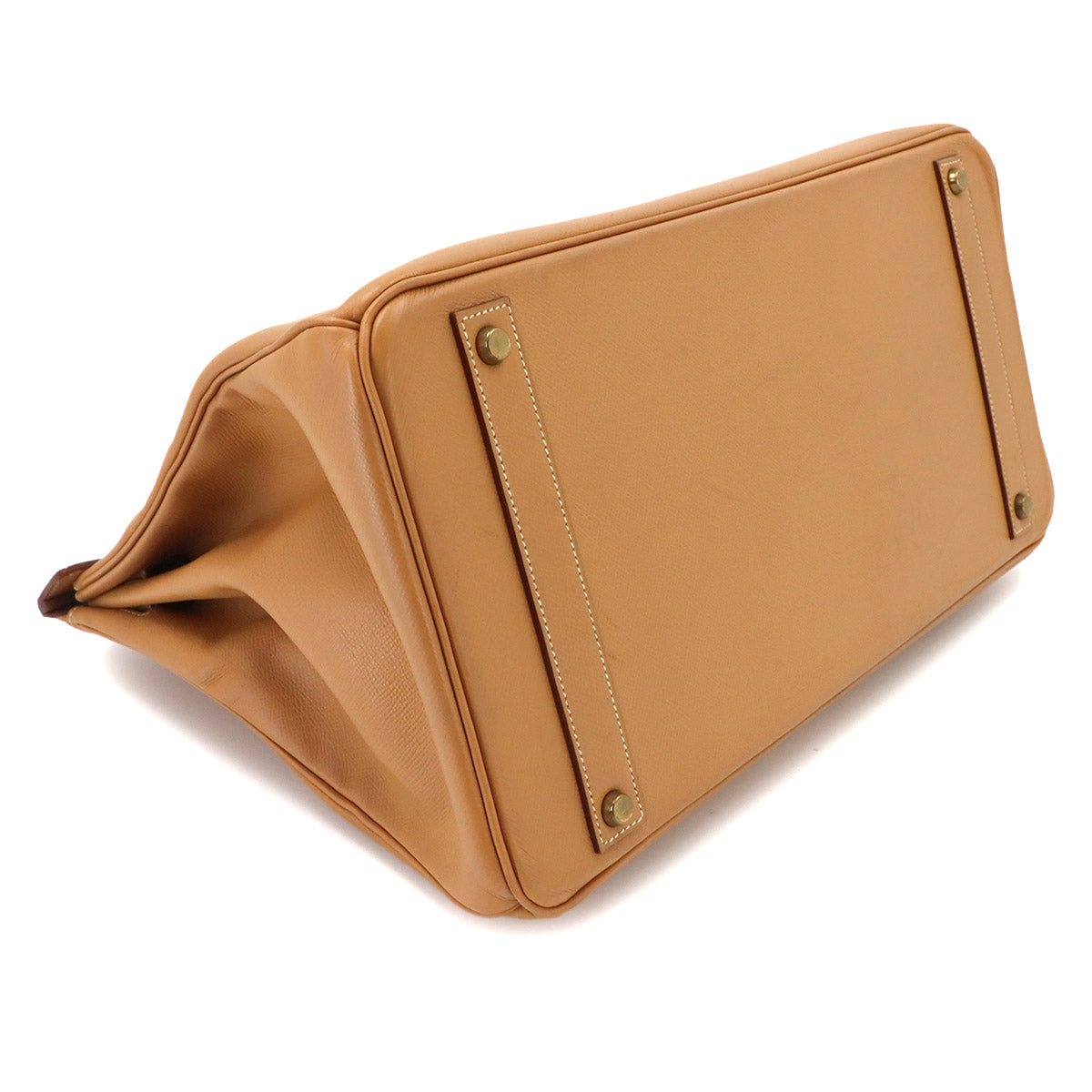 Birkin 40 Hand Bag Couchevel Epsom Natural Purse
